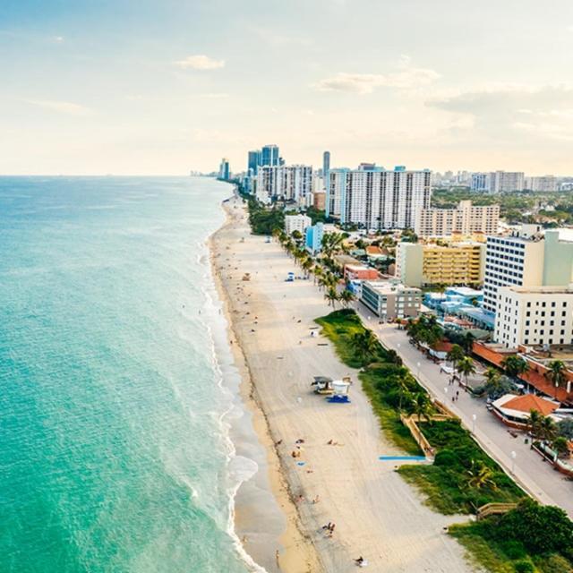 Downtown Hollywood Holiday Retreat Dania Beach Leilighet Eksteriør bilde